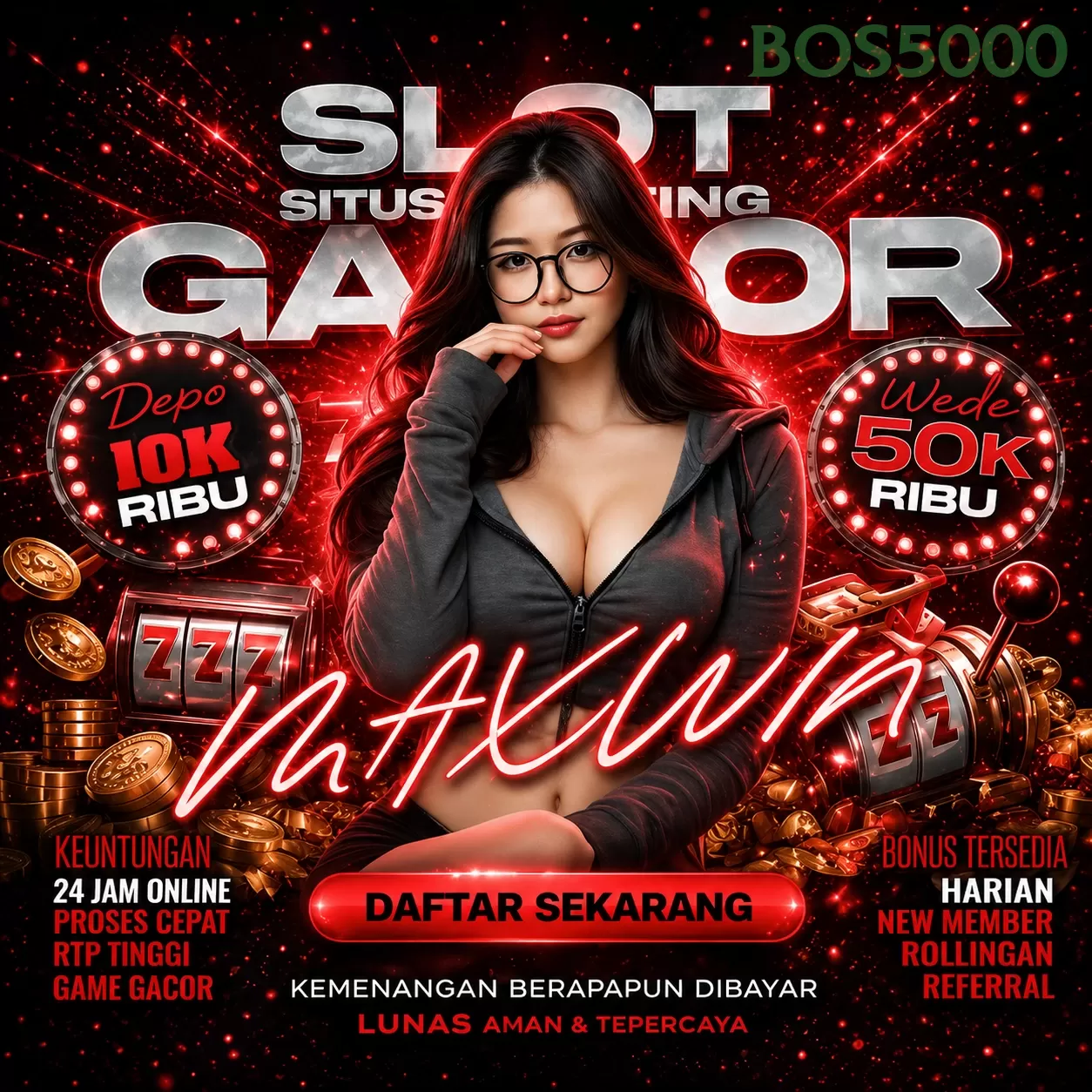 Main bos5000w Menang Jackpot Besar